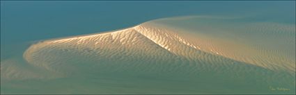 Sand Patterns - Great Sandy Strait - Fraser Island - QLD (PBH4 00 17800)